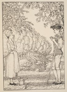 Mutlu anlaşma, 1918 by Konstantin Andreevic Somov