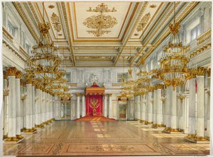 St George's Hall, Kışlık Saray