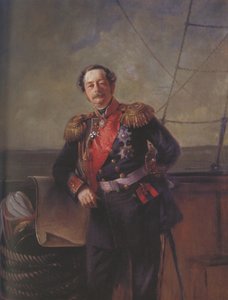 Kont Nikolay Nikolayevich Muravyov-Amursky'nin Portresi 1809-1881, 1863