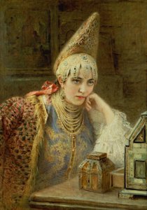 Bilinmeyen resim by Konstantin Egorovich Makovsky