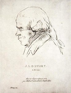 Jean-Louis Duport, 80 yaşında (1749-1819) (gravür) by Korblin (after)