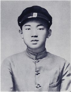Yoldaş Kim Il-sung okul yıllarında (lito) by Korean Photographer