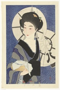 Hamam ziyaretinden sonra Yugaeri (nesne üzerindeki başlık) by Kotondo Torii