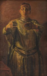 Leydi Macbeth. Çalışmak by Kristian Zahrtmann