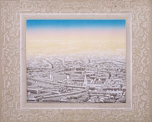 Dekoratif kenarlıklı Londra