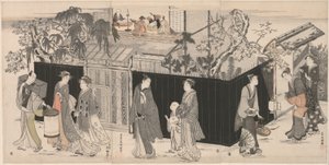 Şiir Buluşmasından Dönüş by Kubo Shunman