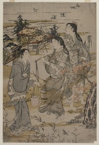Tuz Kovalı Kadınlar, Mutsu Eyaletindeki Noda Tama Nehri, 1780