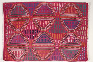 Gömlek Paneli (mola), 1950 dolayları (aplikeli pamuk) by Kuna Indian Culture