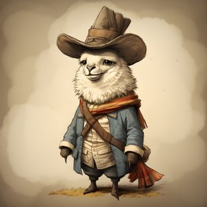 Lama, 18. yüzyıl Amerika 1