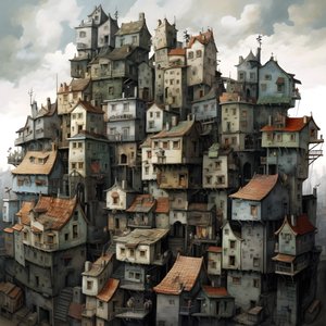 yalancı evler şehri 1 by Kurt Heppke