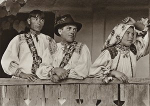 Romanya: Boinesti, Verandada (s/b fotoğraf) by Kurt Hielscher