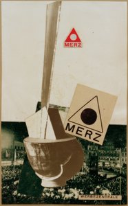 MERZ REKLAM MERKEZİ by Kurt Schwitters