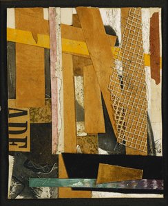 Merz Resmi; Merzbild, 1945 by Kurt Schwitters