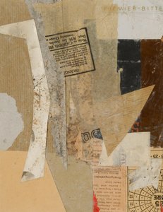 Mier Lütfen, 1946 by Kurt Schwitters