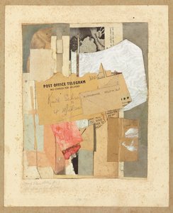 Teslimat Ücreti Yok, 1947 by Kurt Schwitters