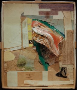 İsimsiz (kök odunlu resim veya kutulu kompozisyon) by Kurt Schwitters