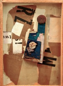 İsimsiz (Merz) by Kurt Schwitters