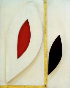 İsimsiz (beyaz yapı) by Kurt Schwitters