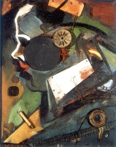 Doktor 1919 by Kurt Schwitters
