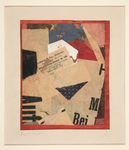 İsimsiz [Lobeck & Co., Dresden] by Kurt Schwitters