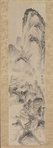 Manzara, 18. yüzyıl. by Kushiro Unsen