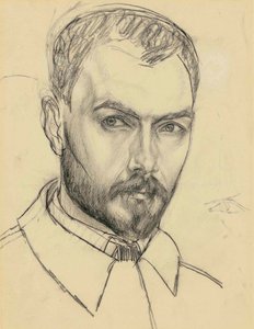 Otoportre. by Kuzma Sergeevich Petrov Vodkin