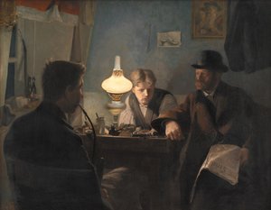 Bir Ayakkabıcının Atölyesine Bir Ziyaret by Laurits Andersen Ring