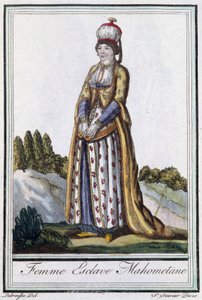 Müslüman köle kadın - J. Grasset St Sauveur, ed. Deroy, Paris