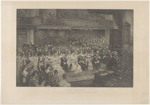 Hollanda Kraliçesi Wilhelmina ile Mecklenburg Dükü Hendrik