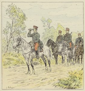 Japon süvarileri keşifte by L. Malespine