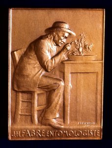Jean Henri Fabre, Fransız entomolog, 1911 by L. Patriarche