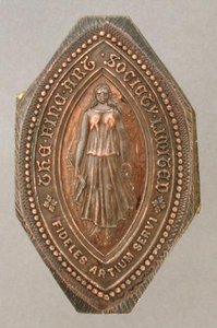 Güzel Sanatlar Derneği Şirket Mührü (bronz)