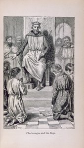 Charlemagne (742-814) ve Çocuklar, 
