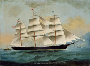 Gemi Fleetwing, Hong Kong Körfezi, J. W. Misafir, Komutan