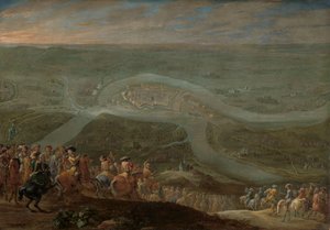 Kral Louis XIV ve Entourage, Schenkenschans Kuşatması