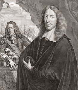 Johan de Witt, diğer adıyla Jan de Witt (sağda) ve kardeşi Cornelis de Witt. by Lambert de Visscher