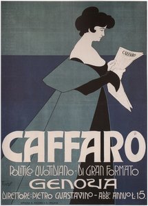 Caffaro Cenova Gazetesi, 1901 by Laskowski