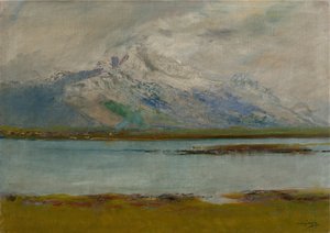 Tatra manzarası, 1890-95 by Laszlo Mednyanszky
