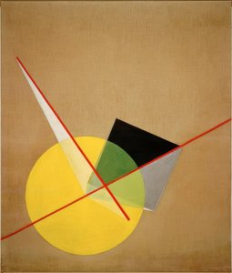 Sarı daire by Laszlo Moholy Nagy