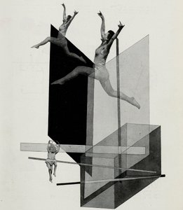 İnsan mekaniği Varieté. Bauhaus Die Bühne im Bauhaus