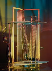 Işık alanı modülatörü by Laszlo Moholy Nagy
