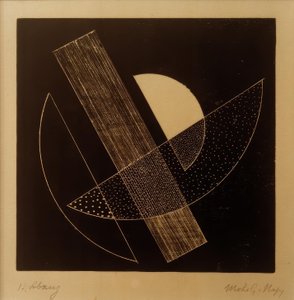İsimsiz (Yapılandırmacı Kompozisyon) by Laszlo Moholy Nagy