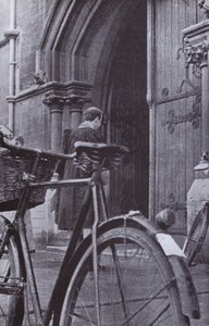 Oxford Üniversitesi sahnesi (s/b fotoğraf) by Laszlo Moholy Nagy