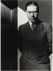 Otoportre, 1926. by Laszlo Moholy Nagy