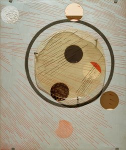 Uzay Modülatör Deneyi, Alüminyum 5 by Laszlo Moholy Nagy