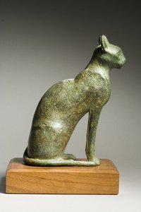 Kedi, Geç Hanedan Dönemi, MÖ 664-332 (bronz) by Late Period Egyptian