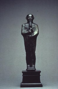Tanrı Ptah figürü (bronz) by Late Period Egyptian
