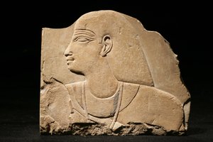 Mentu-em-hat, 25. Hanedan sonu-26. Hanedan başı, yaklaşık MÖ 660-650 (kireçtaşı)