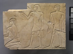Cenaze Ayinlerini Gerçekleştiren Rahipler, MÖ 667-647 dolayları by Late Period Egyptian