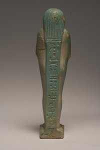 Padineith (fayans) için Shabti figürü (ayrıca bkz. 247998)